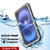 iPhone 16 Plus Metal Extreme 3.0 Series Aluminum Waterproof Case IP68 W/Buillt in Screen Protector & Kickstand [Gold]