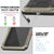 iPhone 16 Plus Metal Extreme 3.0 Series Aluminum Waterproof Case IP68 W/Buillt in Screen Protector & Kickstand [Gold]