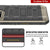 iPhone 16 Plus Metal Extreme 3.0 Series Aluminum Waterproof Case IP68 W/Buillt in Screen Protector & Kickstand [Gold]