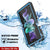 Galaxy S25 Ultra Water/ Shockproof [Extreme Series] With Screen Protector Case [Light Blue]