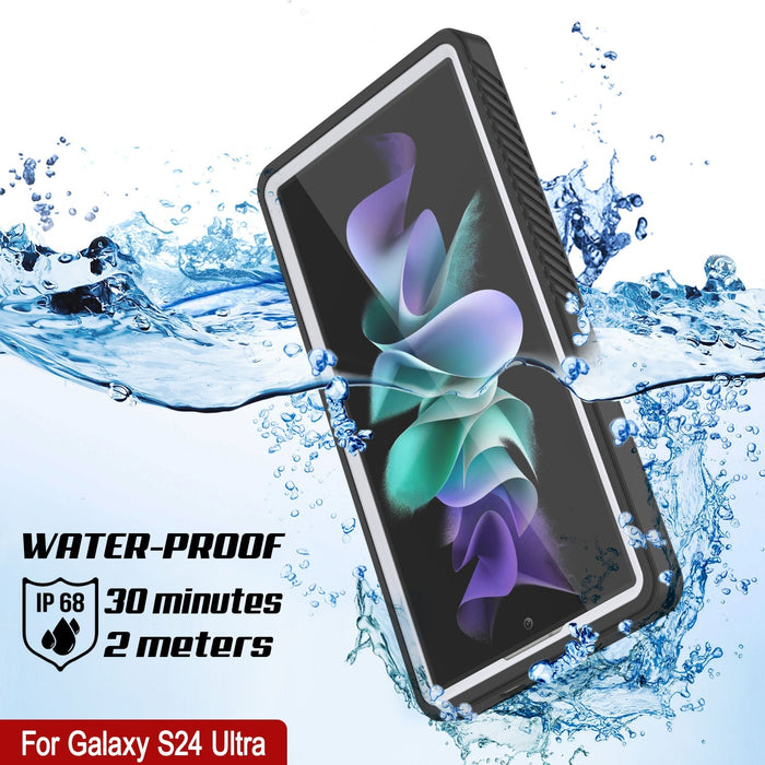 Galaxy S25 Ultra Water/ Shockproof [Extreme Series] With Screen Protector Case [White]