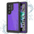 Galaxy S25 Ultra Waterproof Case PunkCase StudStar Purple Thin 6.6ft Underwater IP68 Shock/Snow Proof