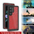 Galaxy S25 Ultra Waterproof Case PunkCase StudStar Red Thin 6.6ft Underwater IP68 Shock/Snow Proof