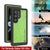 Galaxy S25 Ultra Waterproof Case PunkCase StudStar Light Green Thin 6.6ft Underwater IP68 ShockProof