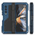 Galaxy Z Fold4 Metal Case, Heavy Duty Military Grade Armor Cover Full Body Hard [Blue]