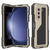 Galaxy Z Fold5 Metal Case, Heavy Duty Military Grade Armor Cover Full Body Hard [Gold]