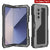 Galaxy Z Fold6 Metal Case, Heavy Duty Military Grade Armor Cover Full Body Hard [Silver]