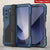 Galaxy Z Fold6 Metal Case, Heavy Duty Military Grade Armor Cover Full Body Hard [Blue]