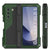 Galaxy Z Fold6 Metal Case, Heavy Duty Military Grade Armor Cover Full Body Hard [Dark Green]