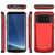 Galaxy S8 Battery Case, Punkcase 5000mAH Charger Case W/ Screen Protector | Integrated Kickstand & USB Port | IntelSwitch [Red]