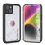 iPhone 16 Plus Waterproof IP68 Case, Punkcase [White] [StudStar Series] [Slim Fit] [Dirtproof]