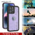 iPhone 16 Pro Max Waterproof IP68 Case, Punkcase [Lilac] [StudStar Series] [Slim Fit] [Dirtproof]