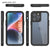 iPhone 16 Pro Max Waterproof IP68 Case, Punkcase [Clear] [StudStar Series] [Slim Fit] [Dirtproof]