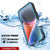 iPhone 16 Pro Waterproof IP68 Case, Punkcase [Light blue] [StudStar Series] [Slim Fit] [Dirtproof]