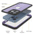 iPhone 16 Pro Waterproof IP68 Case, Punkcase [Lilac] [StudStar Series] [Slim Fit] [Dirtproof]