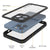 iPhone 16 Pro Waterproof IP68 Case, Punkcase [Clear] [StudStar Series] [Slim Fit] [Dirtproof]