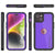 iPhone 16 Waterproof IP68 Case, Punkcase [Purple] [StudStar Series] [Slim Fit] [Dirtproof]