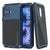 iPhone 16 Plus Metal Case, Heavy Duty Military Grade Armor Cover [shock proof] Full Body Hard [Blue]