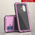 iPhone 16 Plus Metal Case, Heavy Duty Military Grade Armor Cover [shock proof] Full Body Hard [Pink]