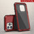 iPhone 16 Pro Max Metal Case, Heavy Duty Military Grade Armor Cover [shock proof] Full Body Hard [Red]