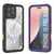 Products iPhone 16 Pro Max Waterproof Case, Punkcase [Extreme Mag Series] Armor Cover W/ Built In Screen Protector [Purple]