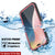 Products iPhone 16 Pro Max Waterproof Case, Punkcase [Extreme Mag Series] Armor Cover W/ Built In Screen Protector [Pink]