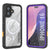 iPhone 16  Waterproof Case, Punkcase [Extreme Mag Series] Armor Cover W/ Built In Screen Protector [Purple]