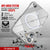 Punkcase iPhone 16 Magnetic Wireless Charging Case [ClearMag Series][Clear]