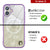 Punkcase iPhone 16 Magnetic Wireless Charging Case [ClearMag Series][Purple]