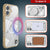 Punkcase iPhone 16 Magnetic Wireless Charging Case [ClearMag Series][Gold]