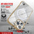 Punkcase iPhone 16 Pro Magnetic Wireless Charging Case [ClearMag Series][Gold]