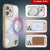 Punkcase iPhone 16 Pro Magnetic Wireless Charging Case [ClearMag Series][Gold]