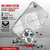 Punkcase iPhone 16 Pro Magnetic Wireless Charging Case [ClearMag Series][Clear]