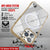 Punkcase iPhone 16 Pro Max Magnetic Wireless Charging Case [ClearMag Series][Gold]