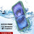 iPhone 16 Plus Waterproof Case [Alpine 2.0 Series] [Slim Fit] [IP68 Certified] [Shockproof] [Teal]