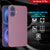 Punkcase iPhone 16 Plus Carbon Fiber Case [AramidShield Series] Ultra Slim & Light Kevlar [Pink]