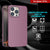 Punkcase iPhone 16 Pro Carbon Fiber Case [AramidShield Series] Ultra Slim & Light Kevlar [Pink]