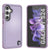 PunkCase Galaxy S25 Case, [Spartan 2.0 Series] Clear Rugged Heavy Duty Cover [Lilac]