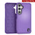 PunkCase Galaxy S25+ Plus Case, [Spartan 2.0 Series] Clear Rugged Heavy Duty Cover [Purple]