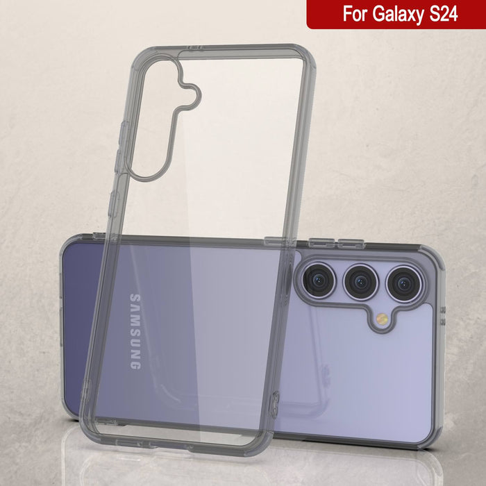 Galaxy S25 Case [Clear Acrylic Series] [Non-Slip] For Galaxy S25 [Grey]