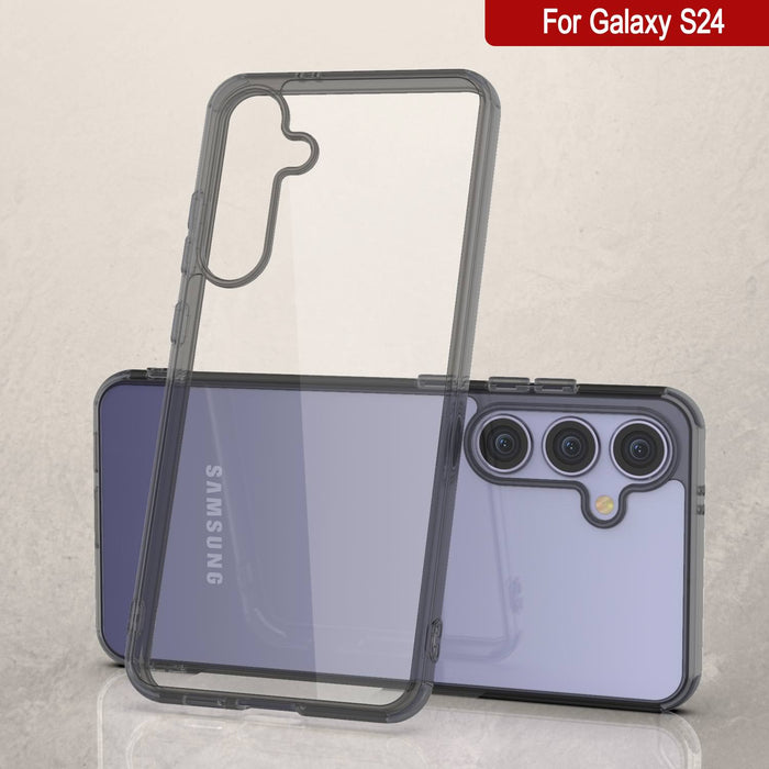 Galaxy S25 Case [Clear Acrylic Series] [Non-Slip] For Galaxy S25 [Black]