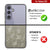 Galaxy S25 Case [Clear Acrylic Series] [Non-Slip] For Galaxy S25 [Grey]