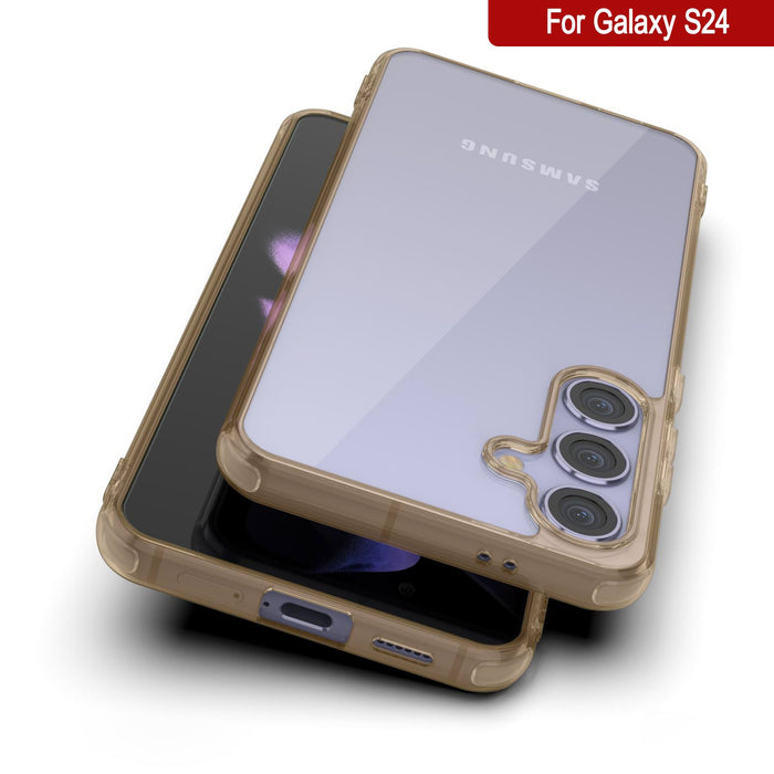 Galaxy S25 Magnetic Wireless Charging Case [Clear Acrylic Series] [Non-Slip] For Galaxy S25 [Silver]