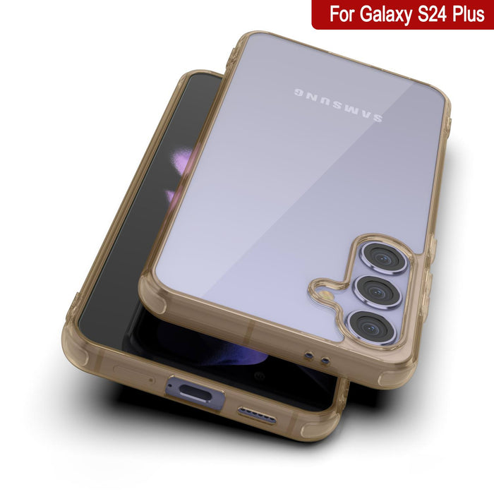 Galaxy S25 Plus Magnetic Wireless Charging Case [Clear Acrylic Series] [Non-Slip] For Galaxy S25 Plus [Silver]