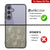 Galaxy S25 Plus Magnetic Wireless Charging Case [Clear Acrylic Series] [Non-Slip] For Galaxy S25 Plus [Gold]