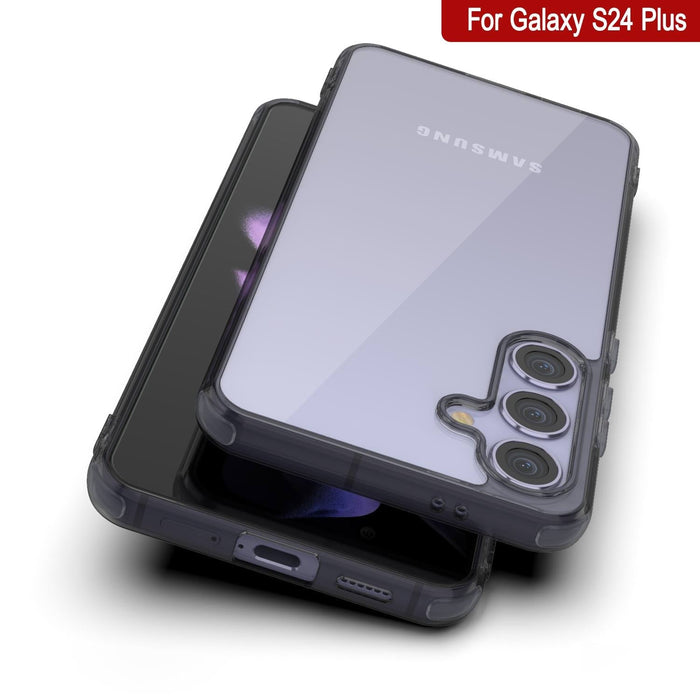 Galaxy S25 Plus Magnetic Wireless Charging Case [Clear Acrylic Series] [Non-Slip] For Galaxy S25 Plus [Gold]