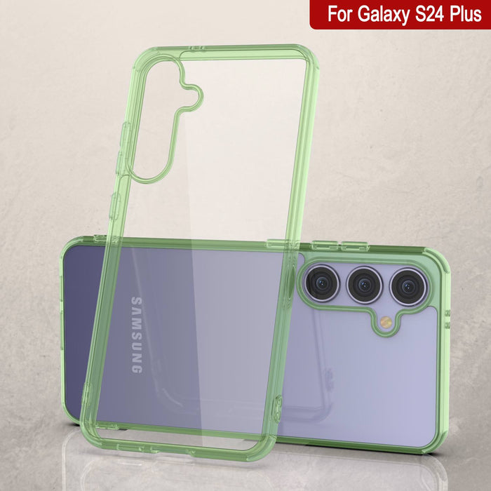 Galaxy S25 Plus Case [Clear Acrylic Series] [Non-Slip] For Galaxy S25 Plus [Green]