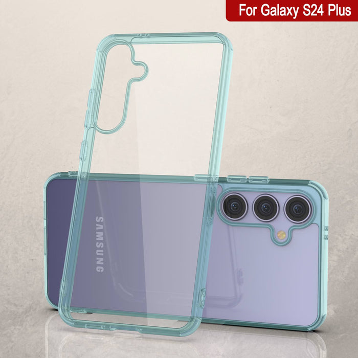 Galaxy S25 Plus Case [Clear Acrylic Series] [Non-Slip] For Galaxy S25 Plus [Teal]