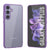 Galaxy S25 Plus Case [Clear Acrylic Series] [Non-Slip] For Galaxy S25 Plus [Purple]