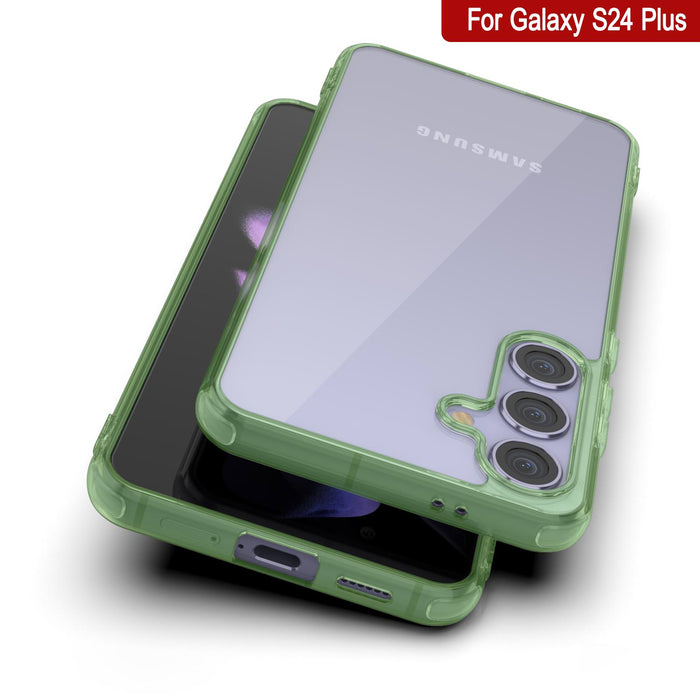 Galaxy S25 Plus Magnetic Wireless Charging Case [Clear Acrylic Series] [Non-Slip] For Galaxy S25 Plus [Navy]